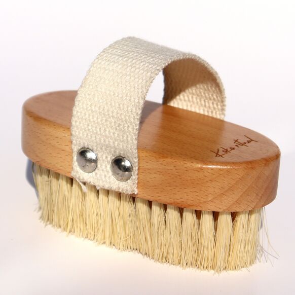 brosse à sec fibres végétales Tampico KOKO RITUAL gommage corporel drainage lymphatique