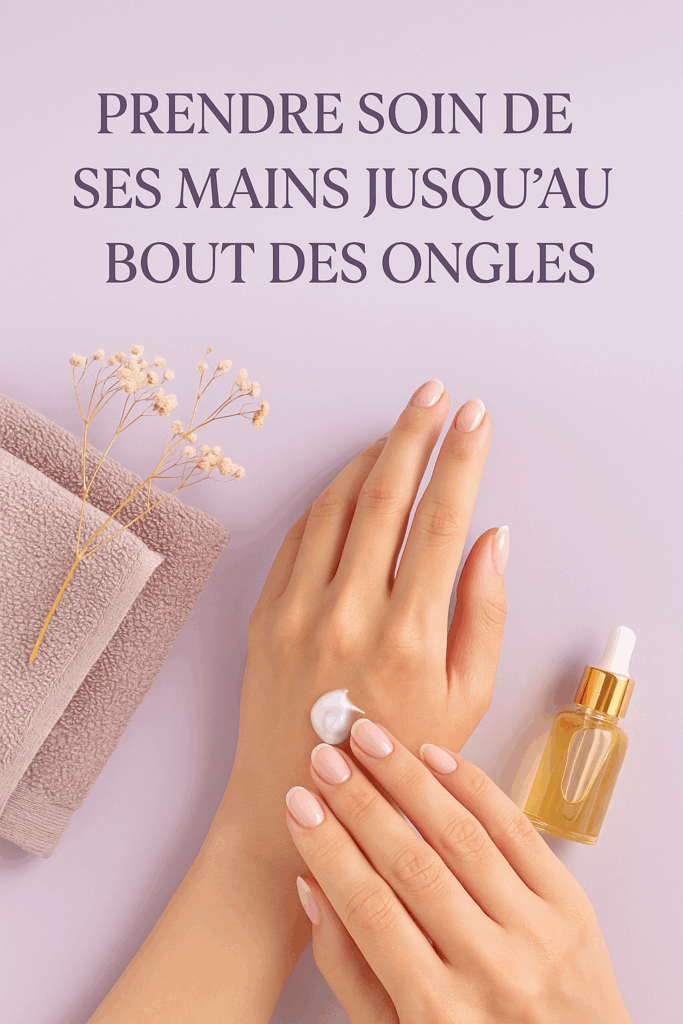 Routine "soin des mains et des ongles"