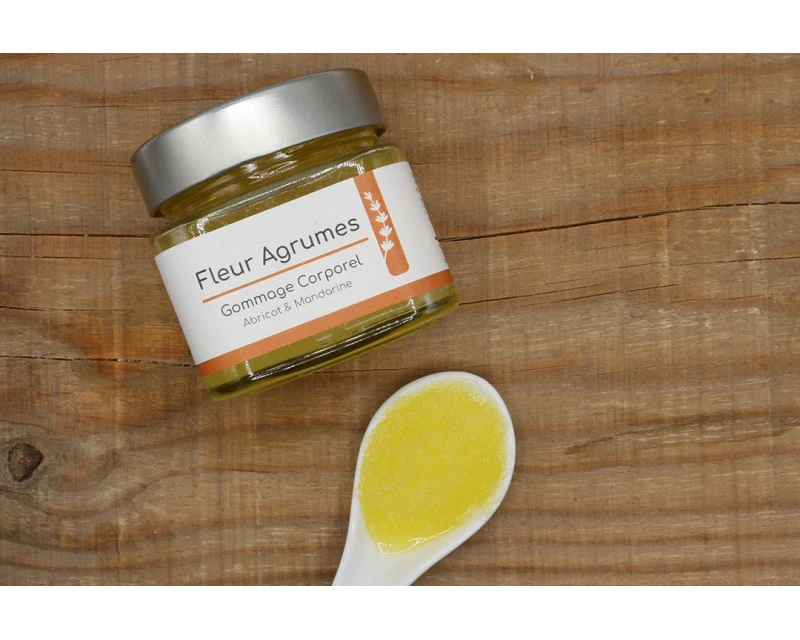 Gommage Corporel Fleur Agrumes Bio | Naëlys Provence