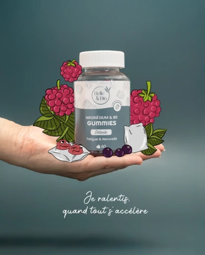 Gummies Magnésium B6 Anti-Stress - Belle & Bio