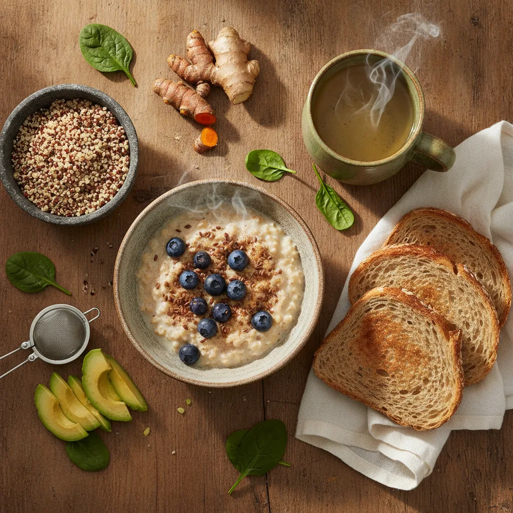 aliments anti-inflammatoires peau belle