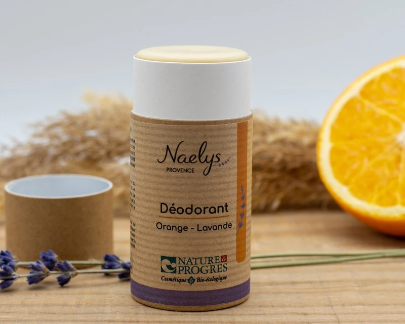 Déodorant Solide Lavande Orange Bio | Naëlys Provence