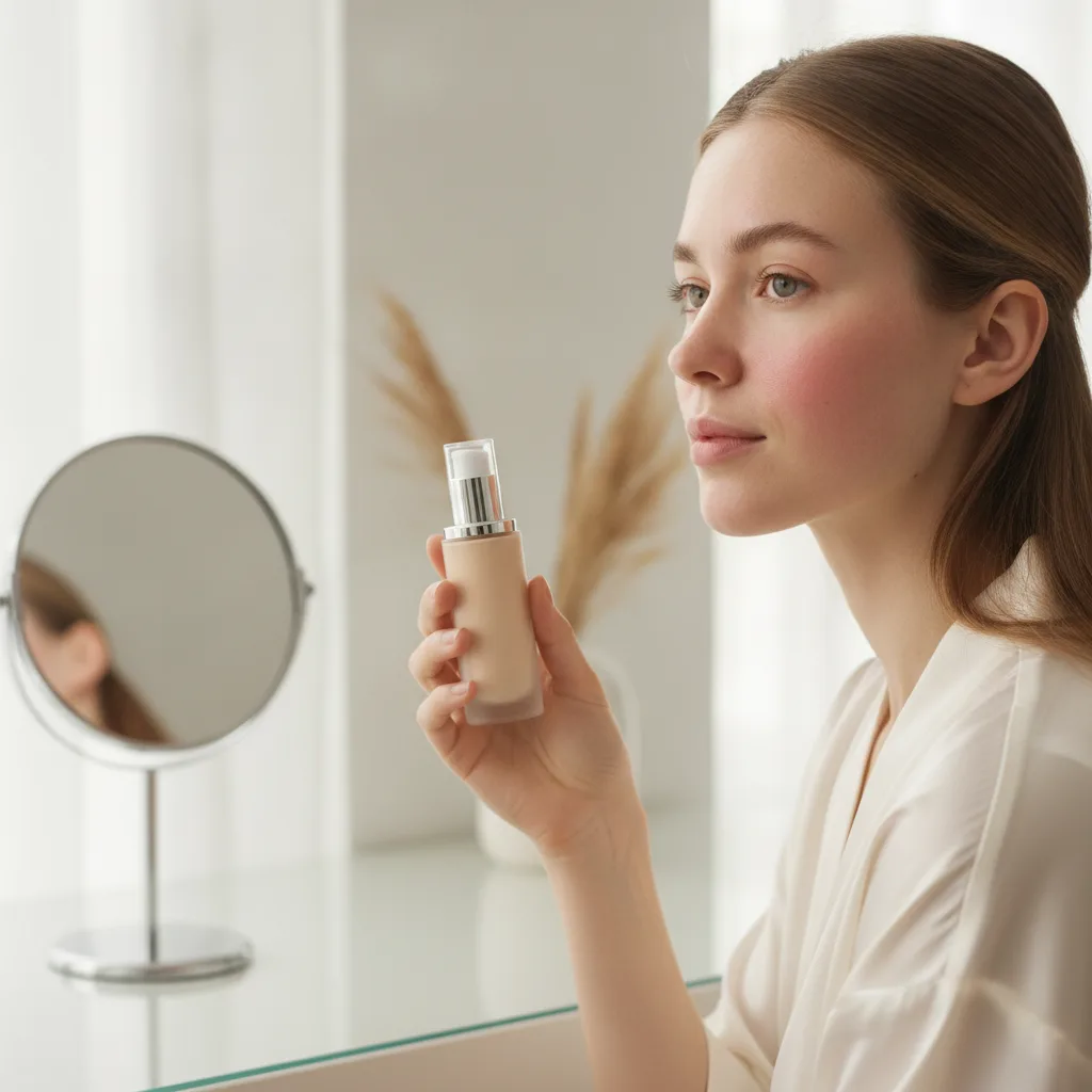 Maquillage naturel peau sensible, le bon fond de teint - maquillage naturel peau sensible fond de teint