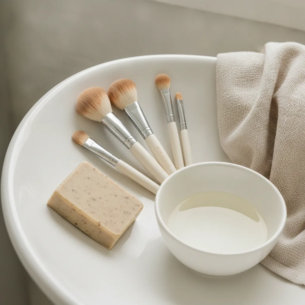 Nettoyer pinceaux maquillage naturellement, ma méthode - nettoyer pinceaux maquillage naturellement